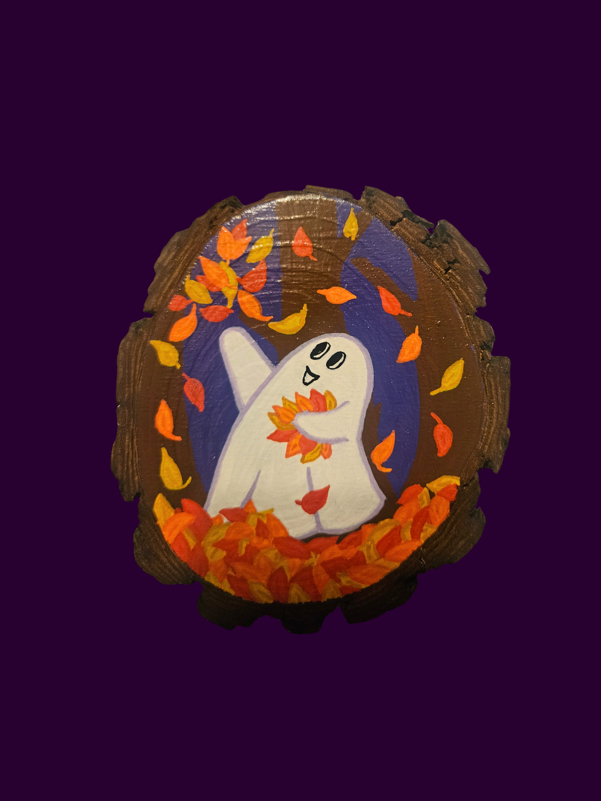 Leaf Tossing Ghost